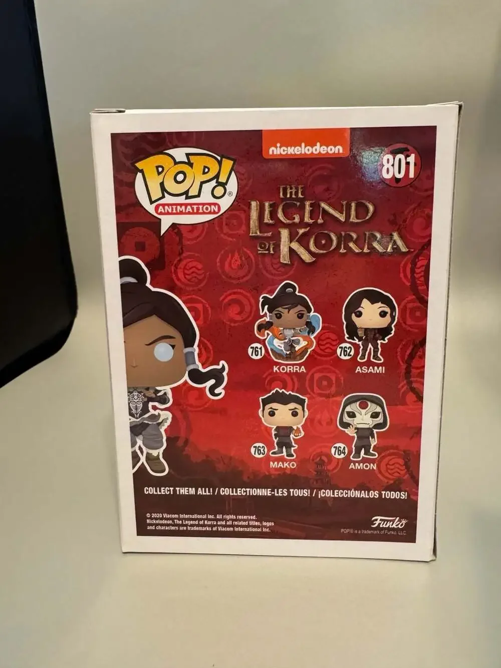 Funko Pop! Chase Legend of Korra - Korra (Avatar State) #801 Hot Topic Exclusive